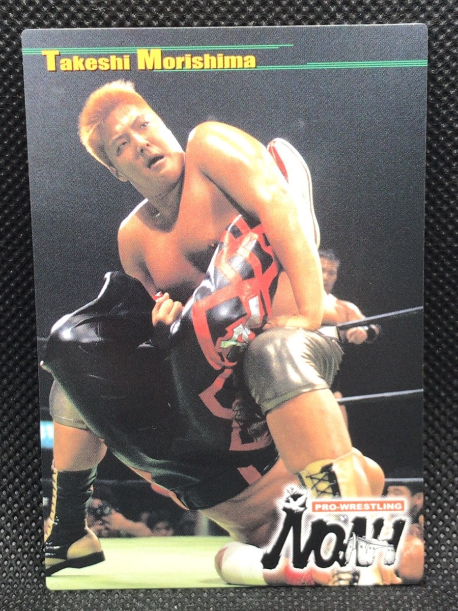 Takeshi Morishima card Frito Lay PRO-WRESTLING NOAH Super Fighters