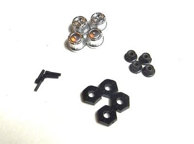AXIAL SCX10 III Jeep Wrangler Hex Hubs, Wheel Nuts, Pins, Caps
