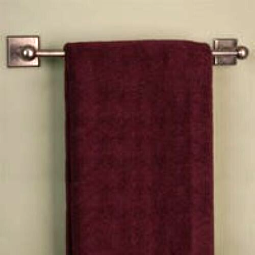 Signature Hardware Vintage Towel Bar, Distressed Antique Pewter, Solid