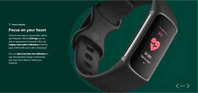 Fitbit Charge 5 Activity Tracker - FB421BKBK (Graphite) for