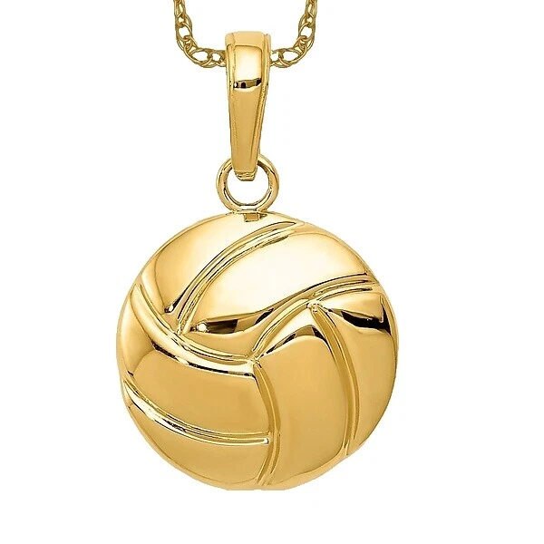 Yellow Gold Sports Fashion Necklaces & Pendants