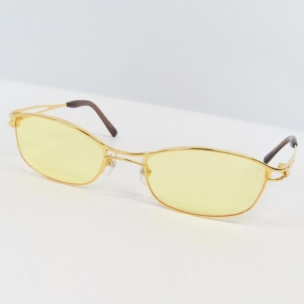 Jean Paul Gaultier JPG Vintage 56-0029 Unisex Gold Frame Yellow