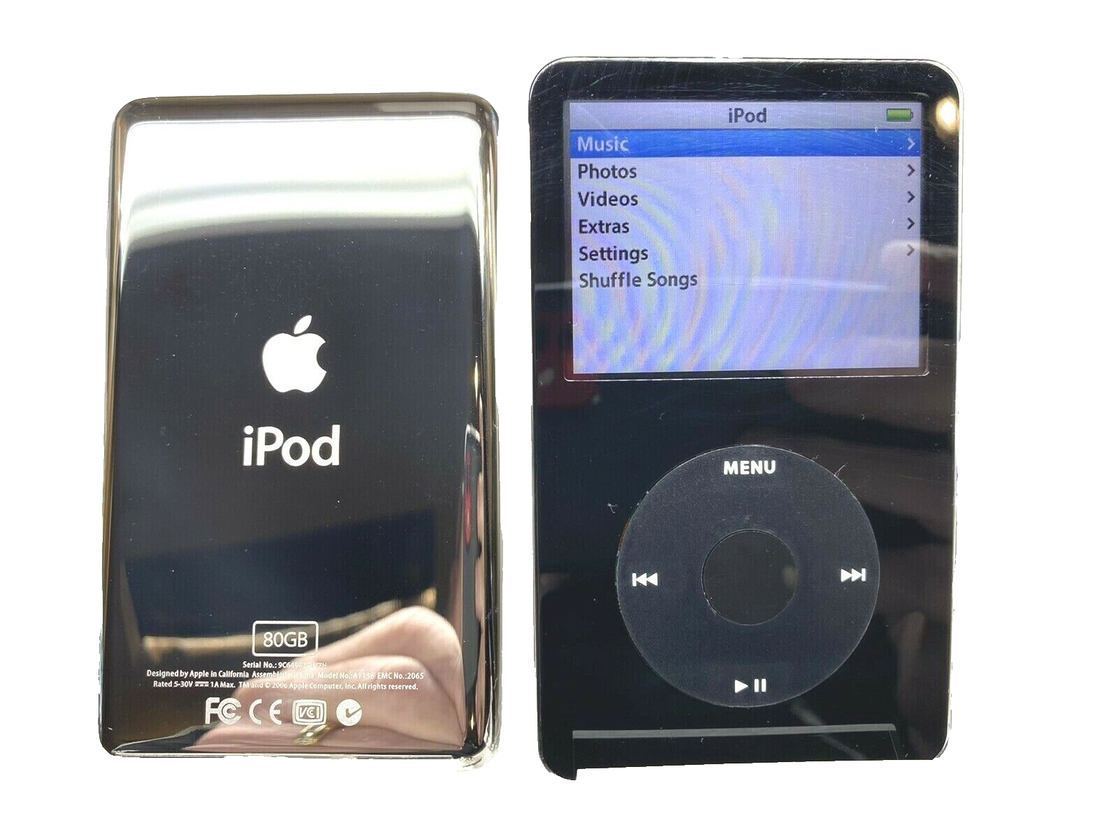 80GB iPod Video Classic 5.5th Generation Wolfson DAC Excellent 