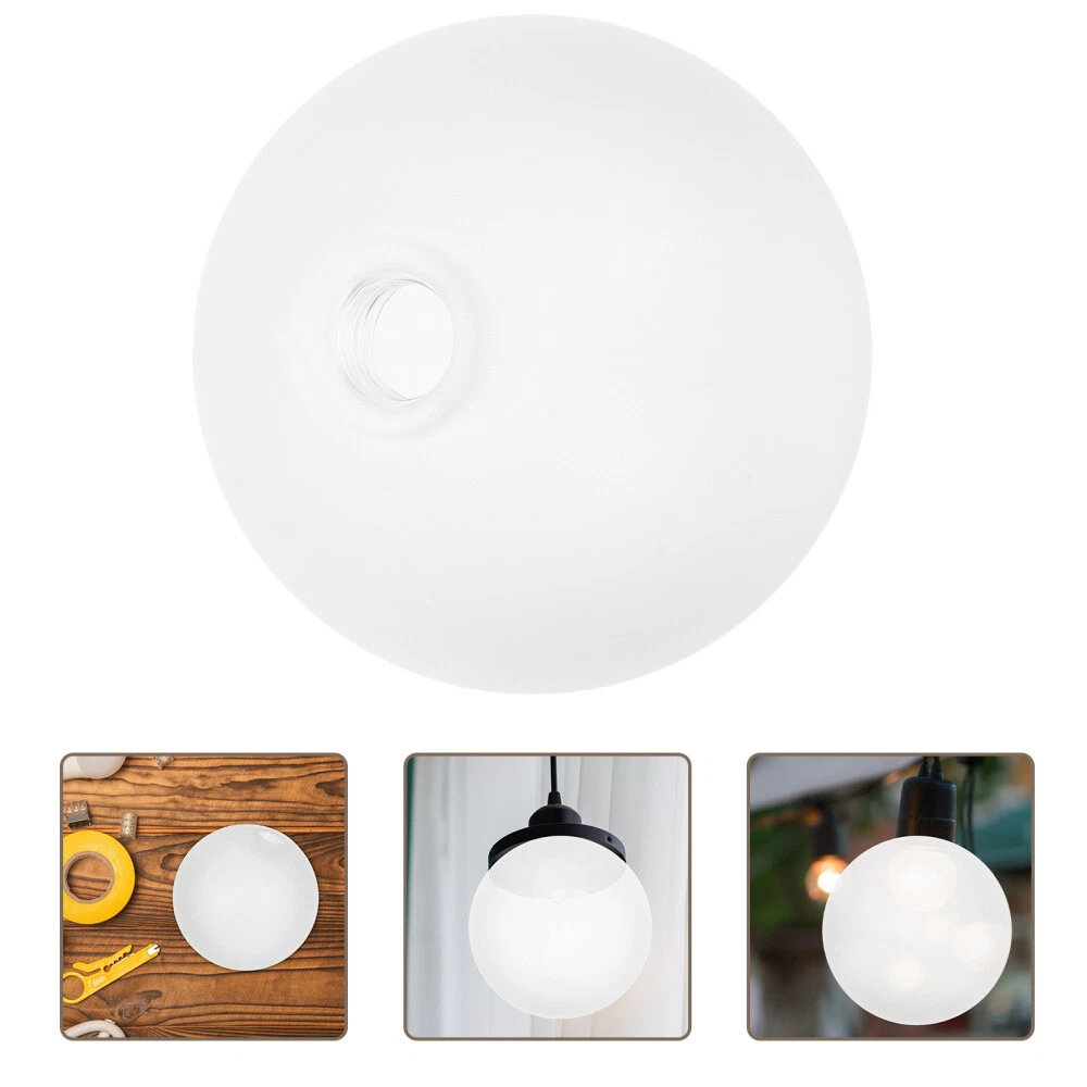 Glass Globe Replacement For Pendant Lights Fixtures Frosted Glass Lamp Shade