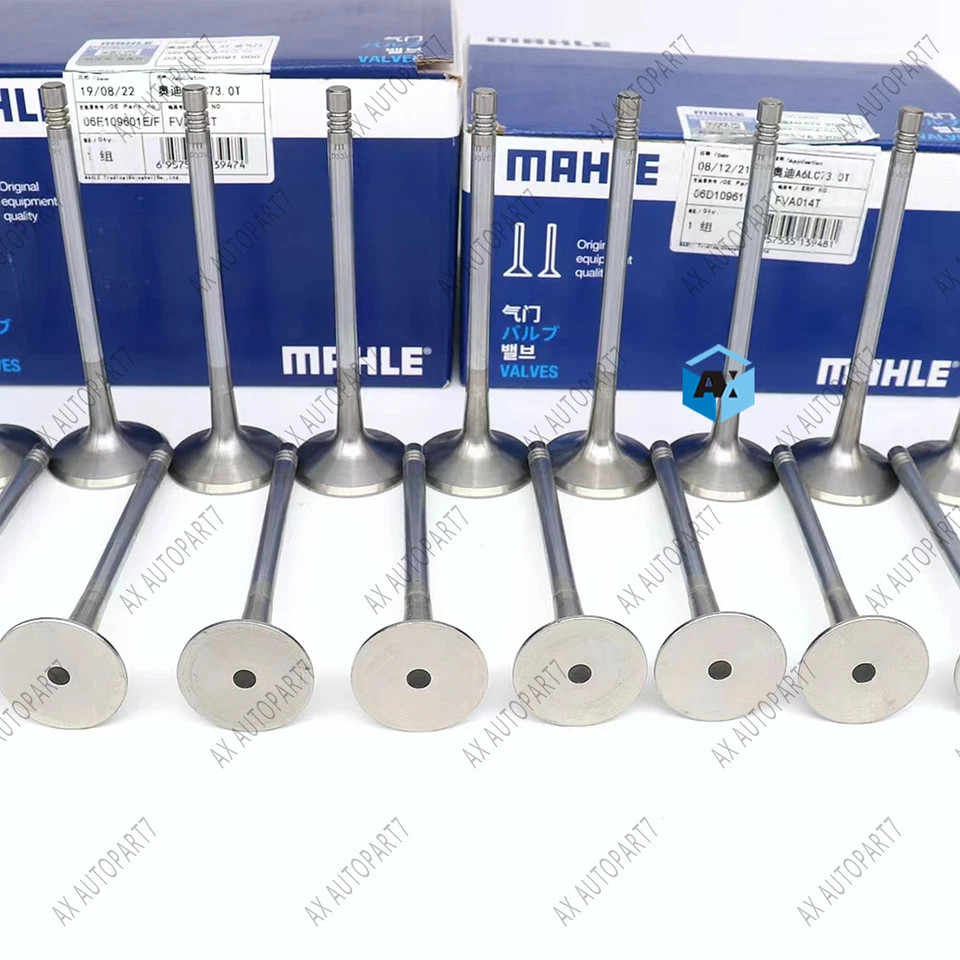 24x Intake Exhaust Inlet Outlet Valves Set For VW Audi S4 S5 A6 2.8 3.2 3.0 TFSI - Image 4 of 4