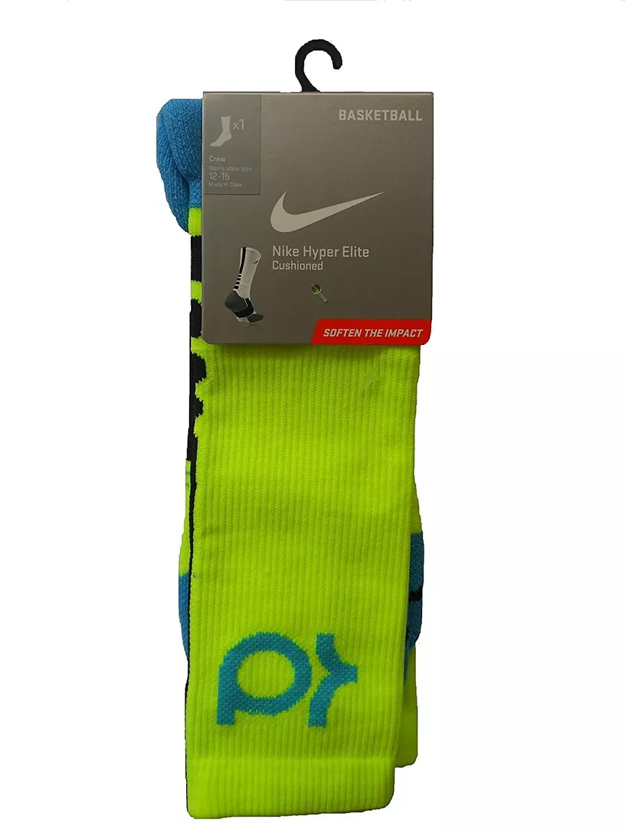Neon green hotsell nike elite socks