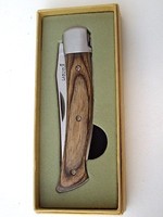 Laguiole Taschenmesser Klappmesser Holz Griff Edelstahlklinge Neu!