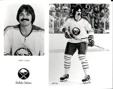 PF22 Original Photo JERRY KORAB 1973-80 BUFFALO SABRES NHL ICE HOCKEY DEFENSE