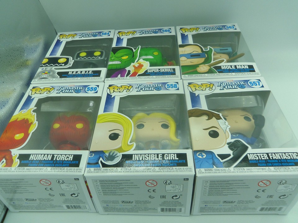 En Oferta Figura Pop Los 4 Fantástico Nueva (Modelo A Elegir) Funko ,Marvel,Cuatro