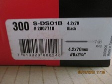 300 vis hilti  de 70 mm 