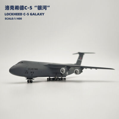1:400 LMT USAF C5 Galaxy Strategic Transport Aircraft Model Alloy