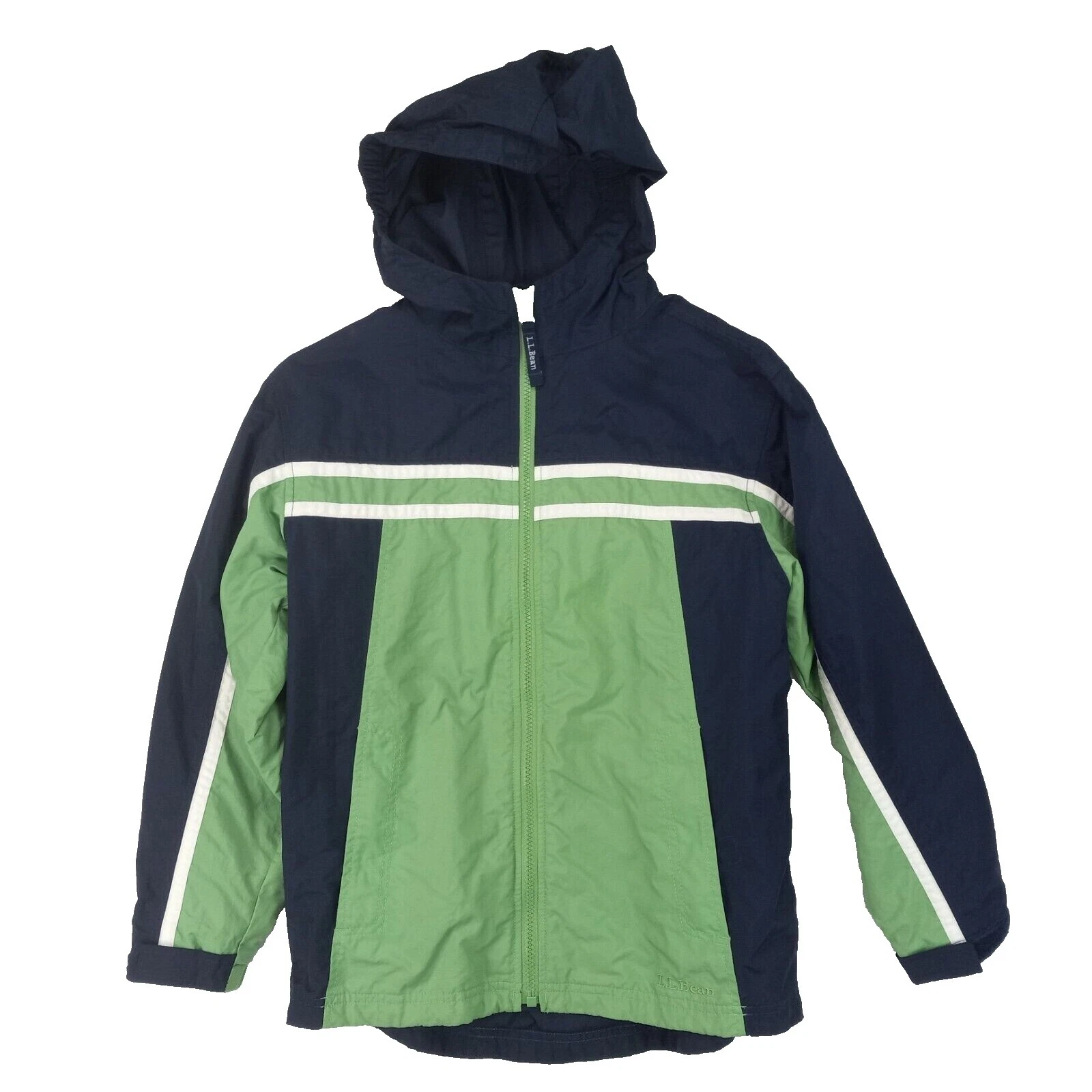 L。 L。 Bean 尼龙内衬外套基本夹克男童