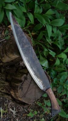 BEAUTIFUL CUSTOM HANDMADE 20'' HIGH CARBON STEEL HUNTING DAGGER WITH SHEATH