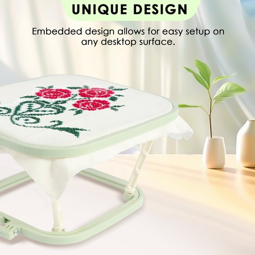 Adjustable Embroidery Frame Lap Stand Versatile Needlework Lap Stand for Craft✿ - Picture 6 of 17