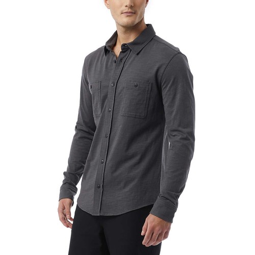 32 Degrees Men's Long Sleeve Button Down Shirt - Picture 4 of 25