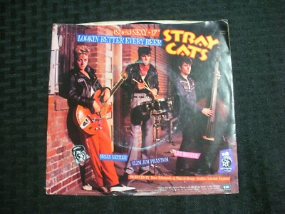 1984 Stray Cats ‎– (She's) Sexy + 17 7
