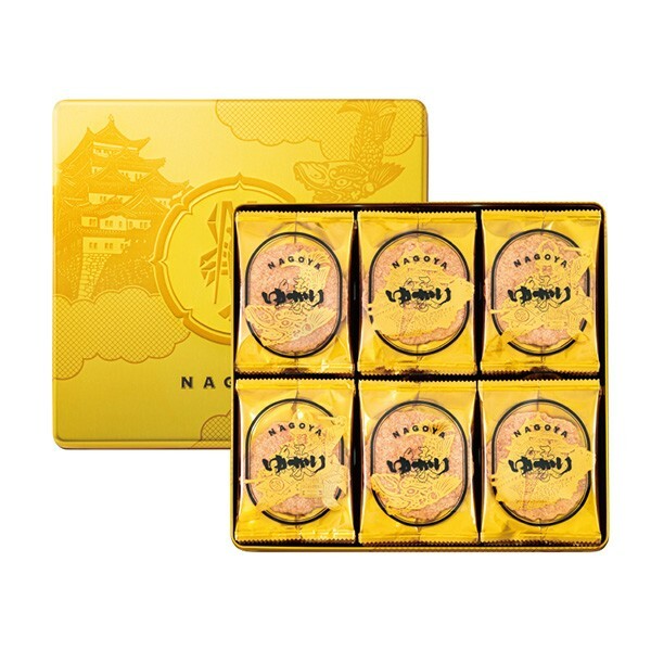 GOLD GIFT Box:) NAGOYA Limited BANKAKU YUKARI JAPAN Shrimp
