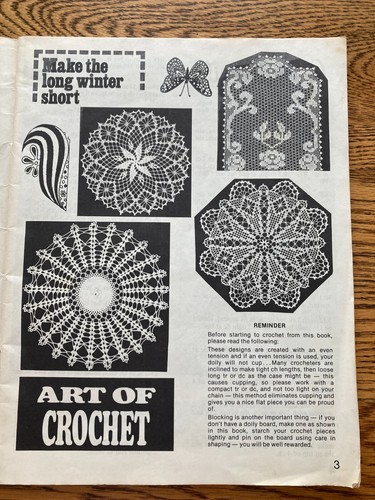 3 Crochet Designs Books by Elizabeth Hiddleson Vol 23, 39, 45 Patterns Vtg 1970s - Picture 10 of 20
