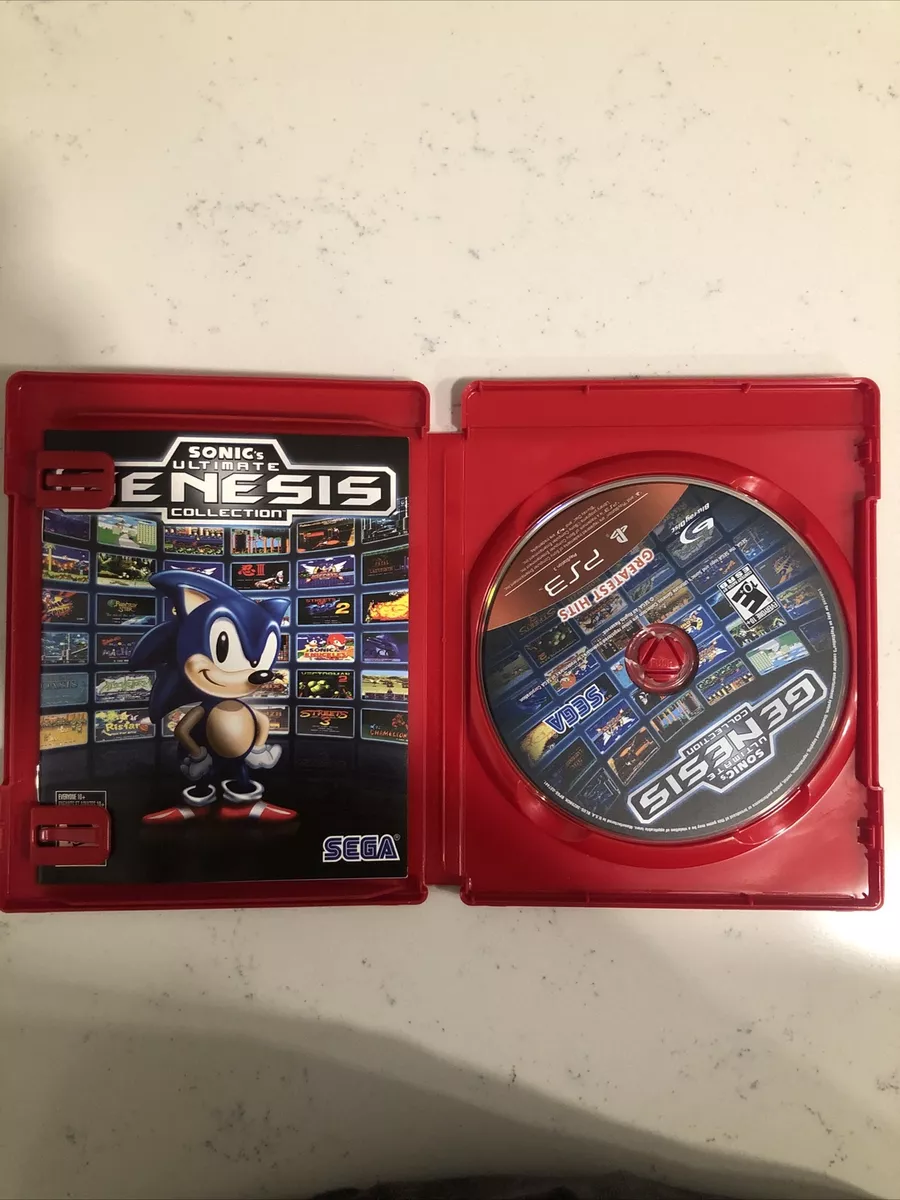 Jogo Sonic Ultimate Genesis Collection Ps3 Greatest Hits