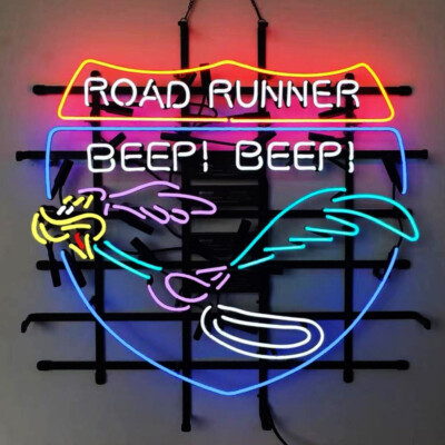 Plymouth Road Runner Garage Neon Light Sign Lamp 24"x20" Wall Decor ...