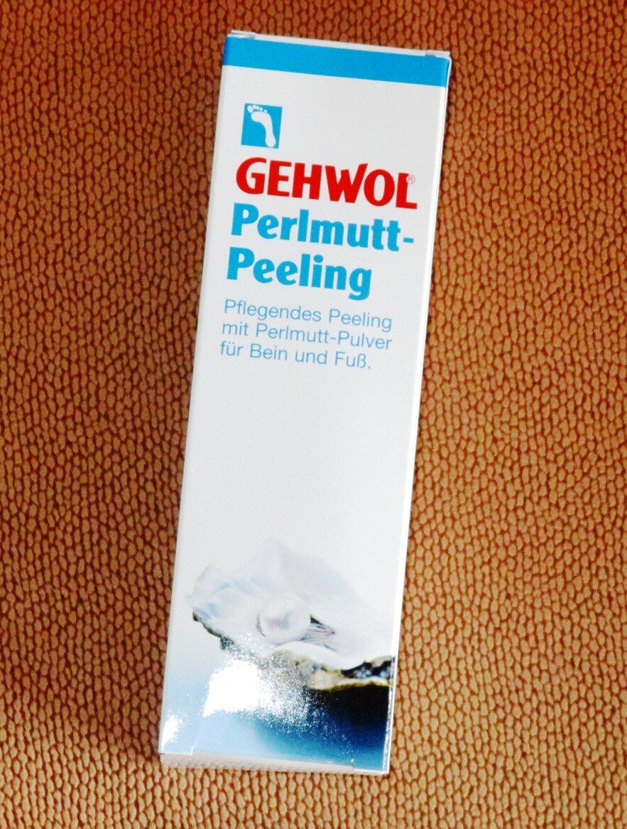 Gehwol Perlmutt-Peeling 125 ml Jojobaöl Algenextrakt Bisabolol Panthenol Feuchti