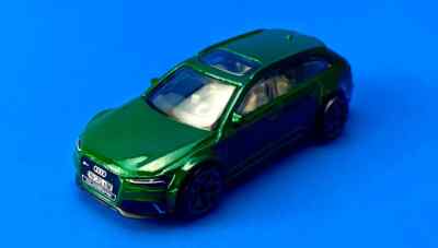 Hot Wheels '17 Audi RS 6 Avant Green HW Wagons Kids Model Diecast