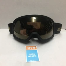 Spy Marshall Snow Goggle Asia Fit Black / Gold With Tags Extra Lens