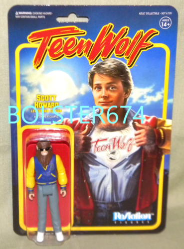 SCOTT HOWARD LETTERMAN Teen Wolf ReAction Super7 3.75" Figure 2019 - Picture 1 of 8