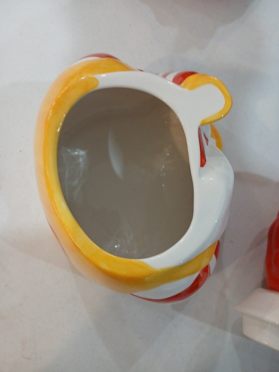 グリマス クッキージャー ビンテージ 1997年 海外 アメリカ ドナ fBAT McDonald's Grimace Cookie Jar マクドナルド グリマス クッキージャー