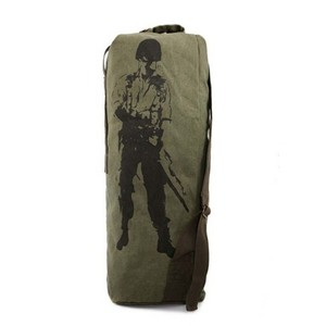 Bolsa Mochila de Lona de hombro militar táctico del ejército Kit Hombres  Viaje Llevar Pesado X | eBay