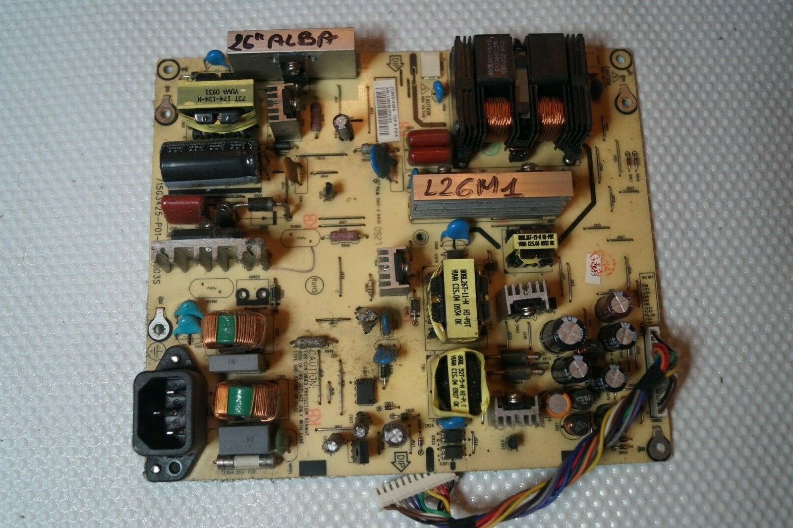 PSU POWER SUPPLY BOARD 715G3425-P01-000-003S FOR 26"" ALBA L26M1 LCD TV