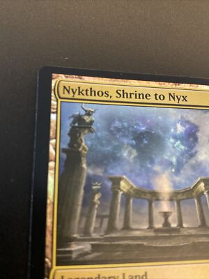 FOIL Nykthos, Shrine to Nyx MTG Theros Set Rare 223/249 NM English