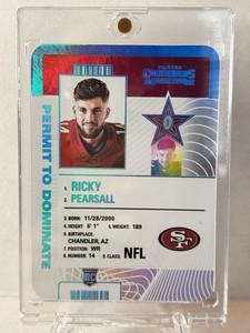 2024 Panini Contenders Permit To Dominate Ricky Pearsall **Case Hit