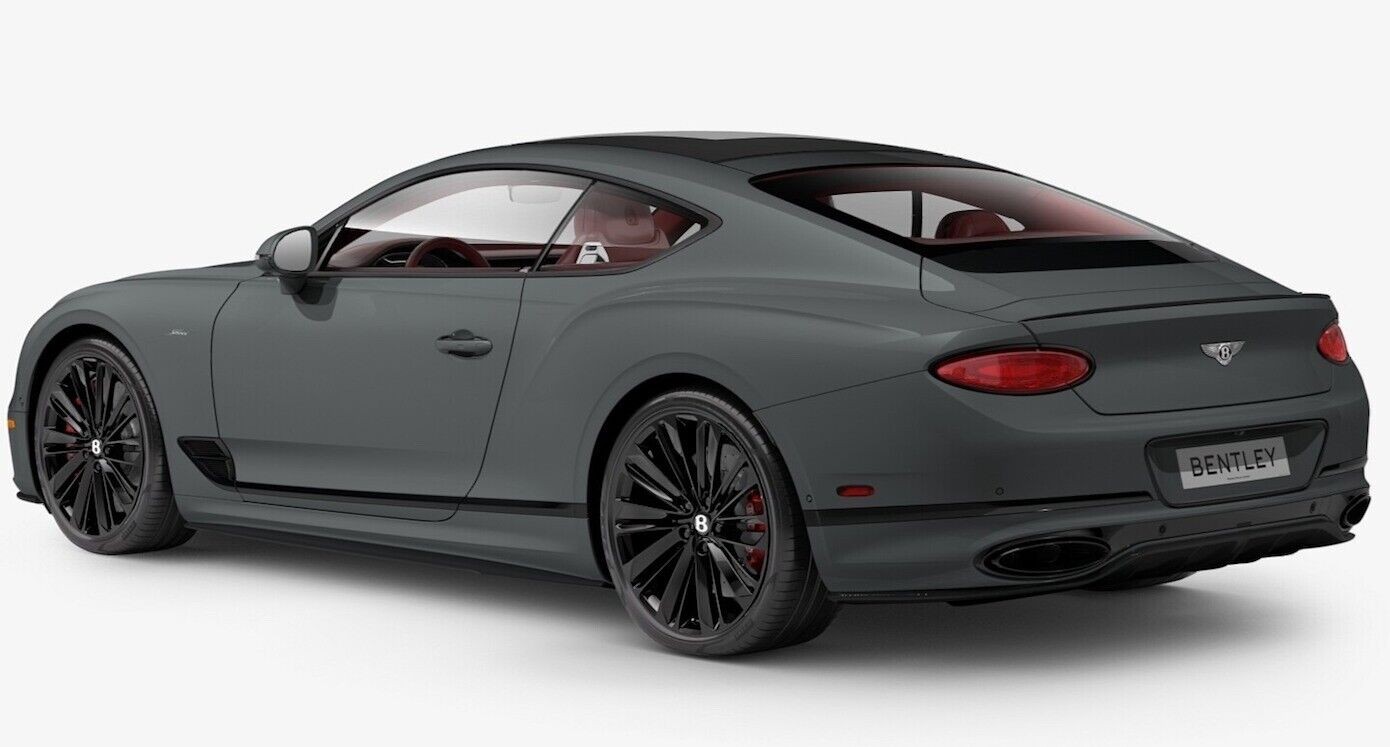 Bentley Continental GT Speed Wheels Set Black