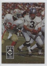 1995 Collector's Edge Black Label Prism Daryle Lamonica Ricky Watters #16 2r7