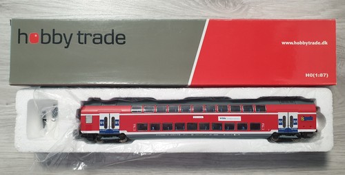 Hobbytrade 63172 Doppelstockwagen 2.Kl. BLS (50 80 26-81 245-5) LED-Innenbeleuch | Zustand: Gebraucht
