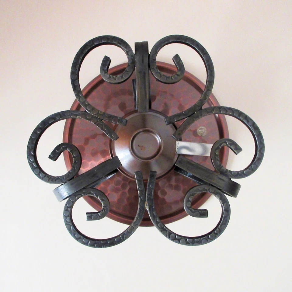 Rechaud Eisengestell Spiritusbrenner Kupfer Fondue "Royal" Chr. Wagner in OVP - Bild 3 von 4