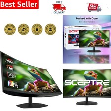 27-Inch Curved Gaming Monitor 1500R - 100Hz, 1ms, 100 sRGB, Built-In Speakers
