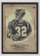 2019 Parkside Major League Lacrosse Fabled Steele Stanwick #FA-01 0o1d