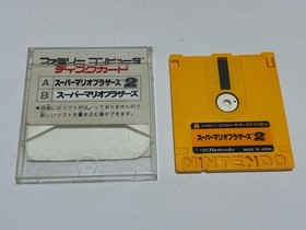 Super Mario Bros 2+1 Nintendo Famicom Disk FCD In Stock A Japan import