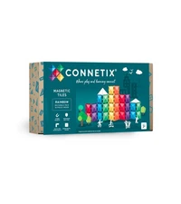 Connetix Rainbow Rectangle Pack, 18 Pieces