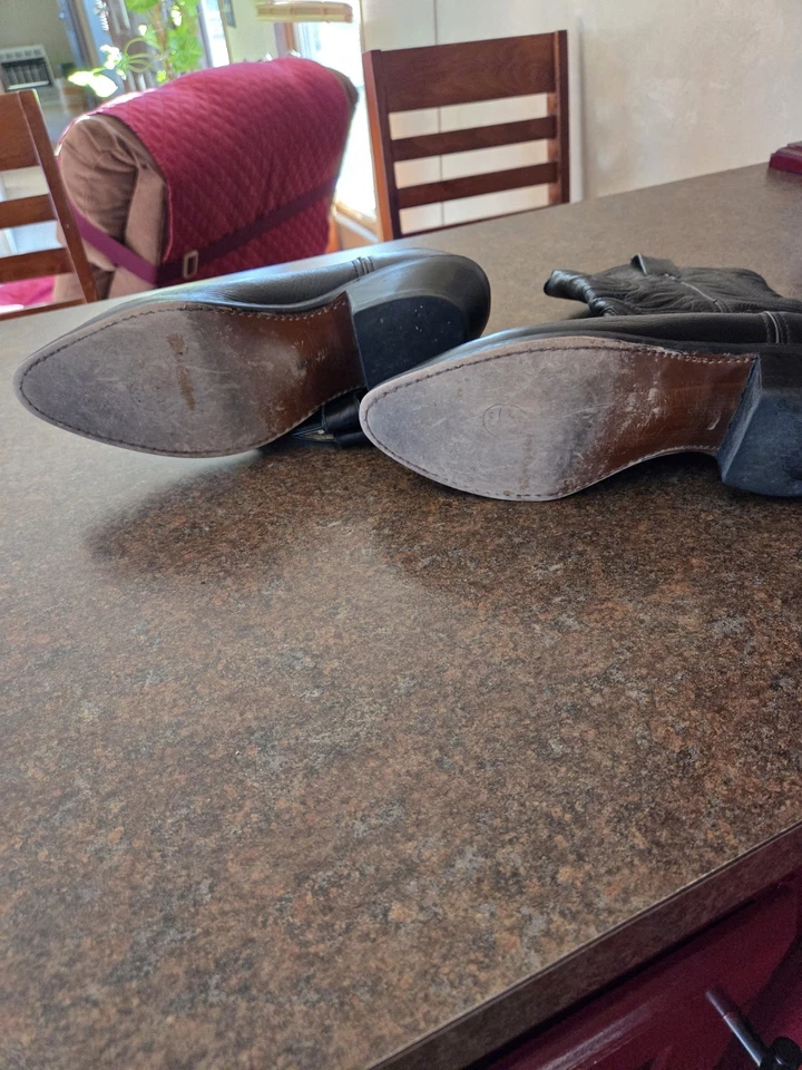 Durango Women's Leather Cowboy Boots Black Size 8 M Western Cowgirl - Image 3 of 4