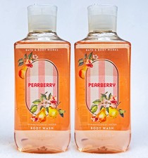 2 Bath  Body Works PEARBERRY Body Wash Shower Gel 10 oz