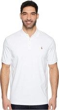 Polo Ralph Lauren L110723 Mens Shell White Classic Fit Cotton Polo Shirt Size L