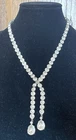 Art Deco Jewelry Crystal Silver Necklace Wedding/prom Fancy Rich Classic Vintage