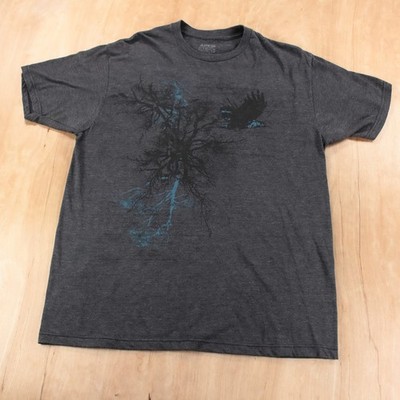 APT 9 tree branches bird t-shirt LARGE vtg y2k grunge emo indie gothic aesthetic