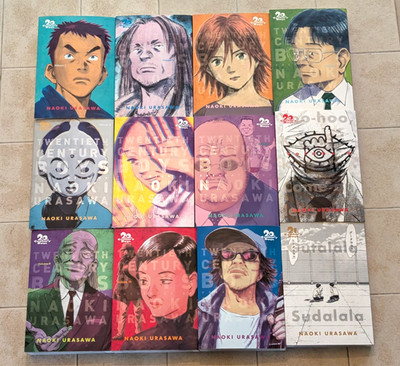 20th Century Boys manga Naoki Urasawa volumes 1-11 + 21st Century Boys