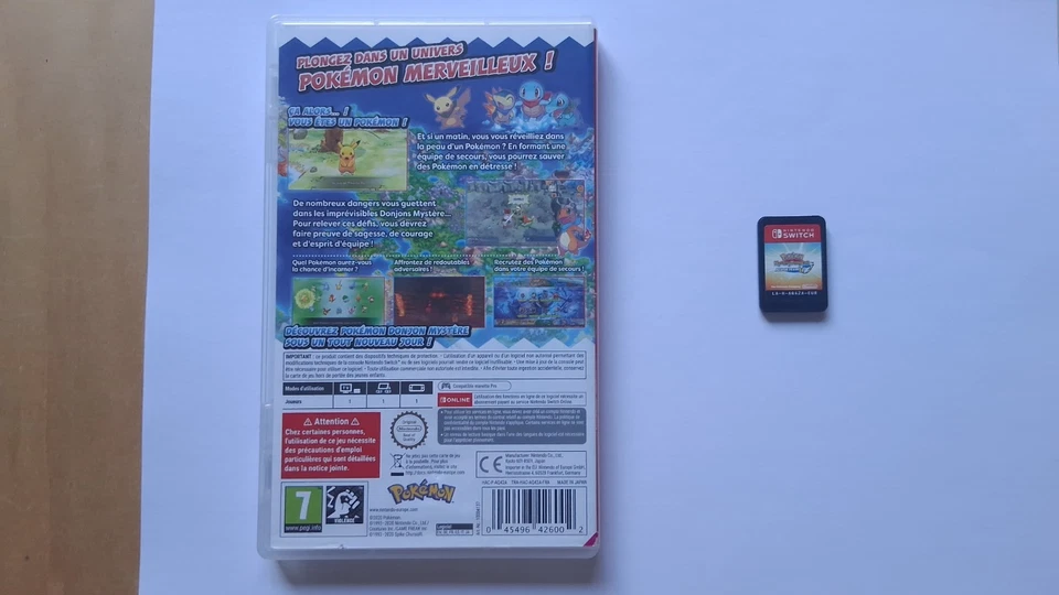 Pokémon Donjon Mystère Equipe de Secours DX Nintendo Switch PAL FR Lite Oled, photo 2 sur 5
