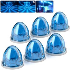 6Pcs Watermelon LED Strobe Constant Marker Lights Dual 6 Pack Ice Blue