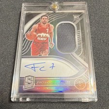 Panini Spectra Rookie Jersey Auto Facundo Campazzo #180 /149 Denver Nuggets